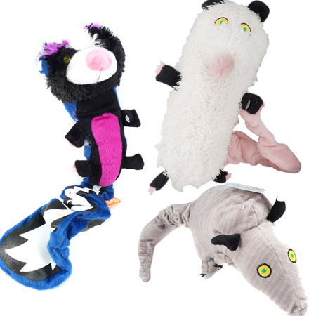 Backyard Pests Plush Squeaker Toys