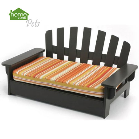 Homezone Pet Chair with Cushion in Espresso
