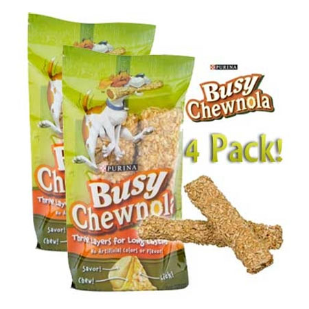 Purina- Busy Chewnola 4 Pack!