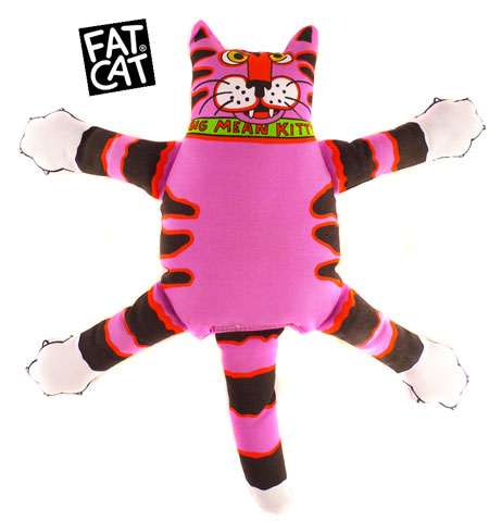 Fat Cat - Big Mean Kitty Dog Toy - Can Your Dog Handle It?