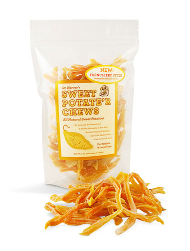 Dr. Harvey's Sweet Potate'r Fries - An All Natural Treat Dogs Love 7oz