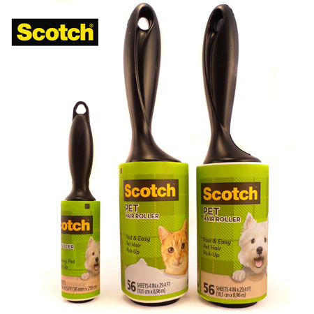 Scotch Pet Hair Roller - 3 Pack! Scotch Pet Hair Roller - 3 Pack!