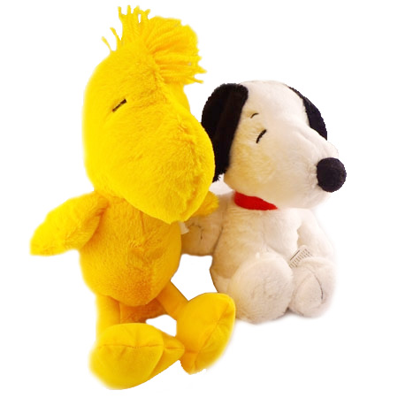 Snoopy And Woodstock Plush Large Dog Toys