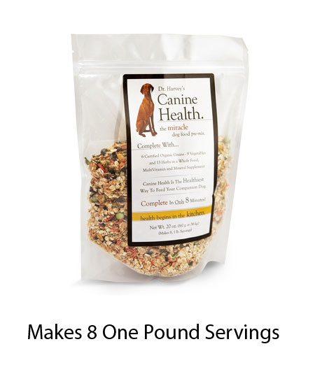 Dr. Harvey's Canine Health - The Miracle Dog Food Pre-Mix 20oz