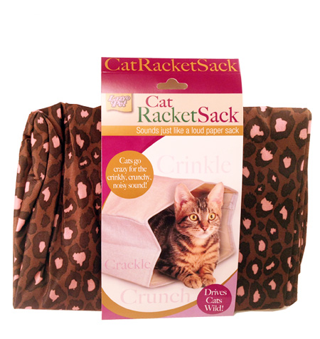 Lazy Pet Racket Sack - Cat's Love The Racket!