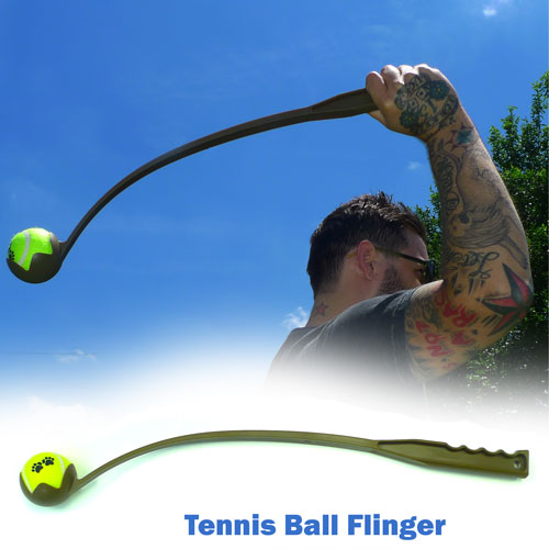 Tennis Ball Chucker - Let's You Play Catch Longer Than Your Dog! Tennis Ball Chucker - Let's You Play Catch Longer Than Your Dog!