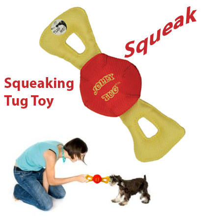 Jolly Tug Interactive Tug Dog Toy 